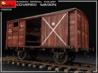 Vagón cubierto de Ferrocarril Imperial Ruso (Vista 16)