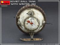 Soviet Ball Tank with Winter Ski. Interior Kit (Vista 13)