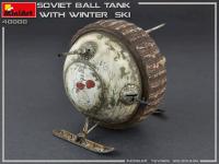 Soviet Ball Tank with Winter Ski. Interior Kit (Vista 16)