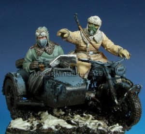 German motorcycle crew  (Vista 1)