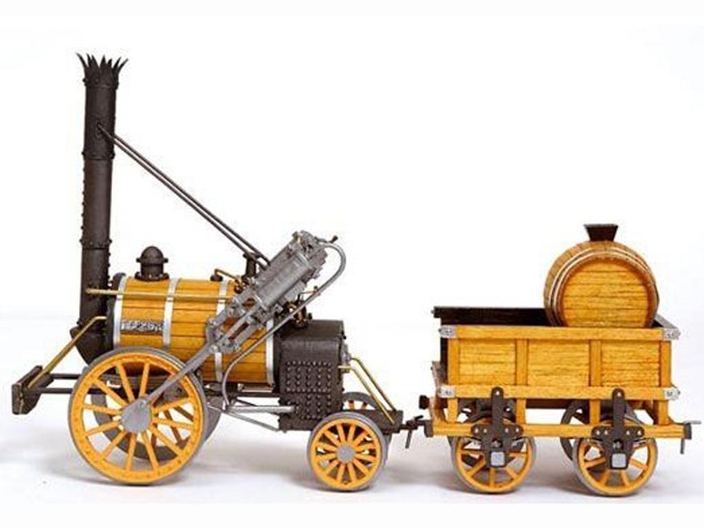 Locomotora Rocket - Robert Stephenson (Vista 2)