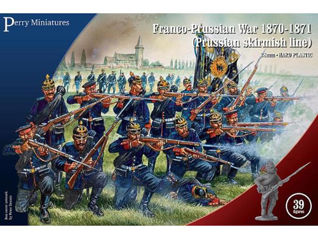 Escaramuzas de la infantería Prusiana (Vista 1)