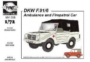 DKW F91/6 Ambulance and Fire 1970  (Vista 1)