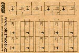 U.S. Medical Corps Cardboard Boxes  (Vista 1)