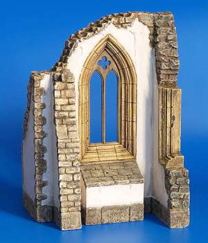 Ventana de Catedral gotica  (Vista 1)