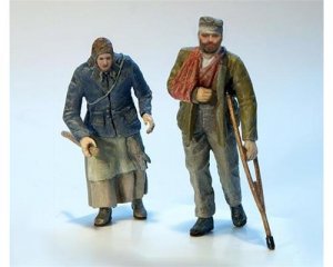Hombre inválido y abuela  (Vista 1)