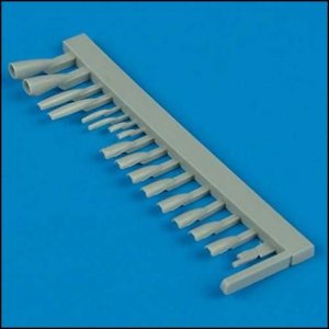 QuickB: MiG-19 air intakes - TRUMPETER  (Vista 1)
