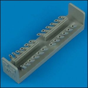 QuickB: Bf 110 C/D exhaust (FUJIMI)  (Vista 1)