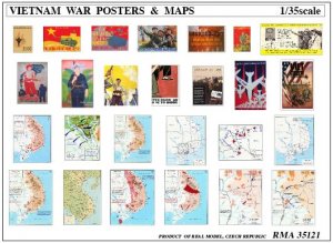 Vietnam Wars Posters & Maps  (Vista 1)