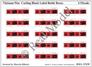Vietnam War Carling Black Label Bottles  (Vista 1)