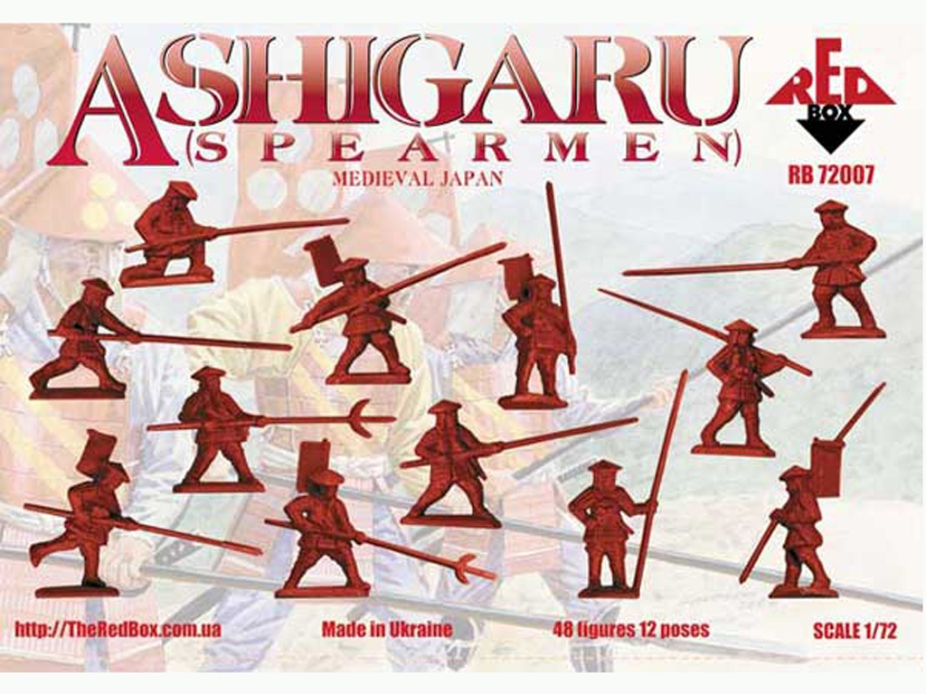 Lanceros Ashigaru Japonés Siglo XVI  (Vista 2)