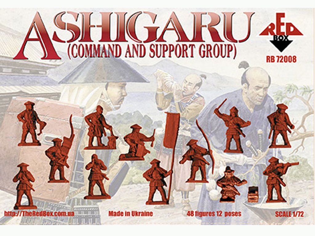 Grupo de Mando y Apoyo Ashigaru Japonés   (Vista 2)