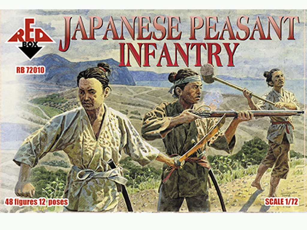 Infantería Campesina Japonesa Siglo XVI  (Vista 1)