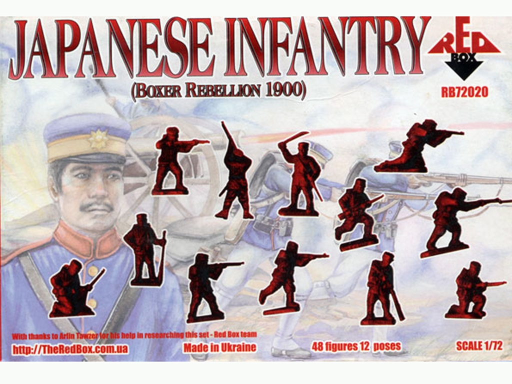 Infantería Japonesa (Rebelión de los Box  (Vista 2)