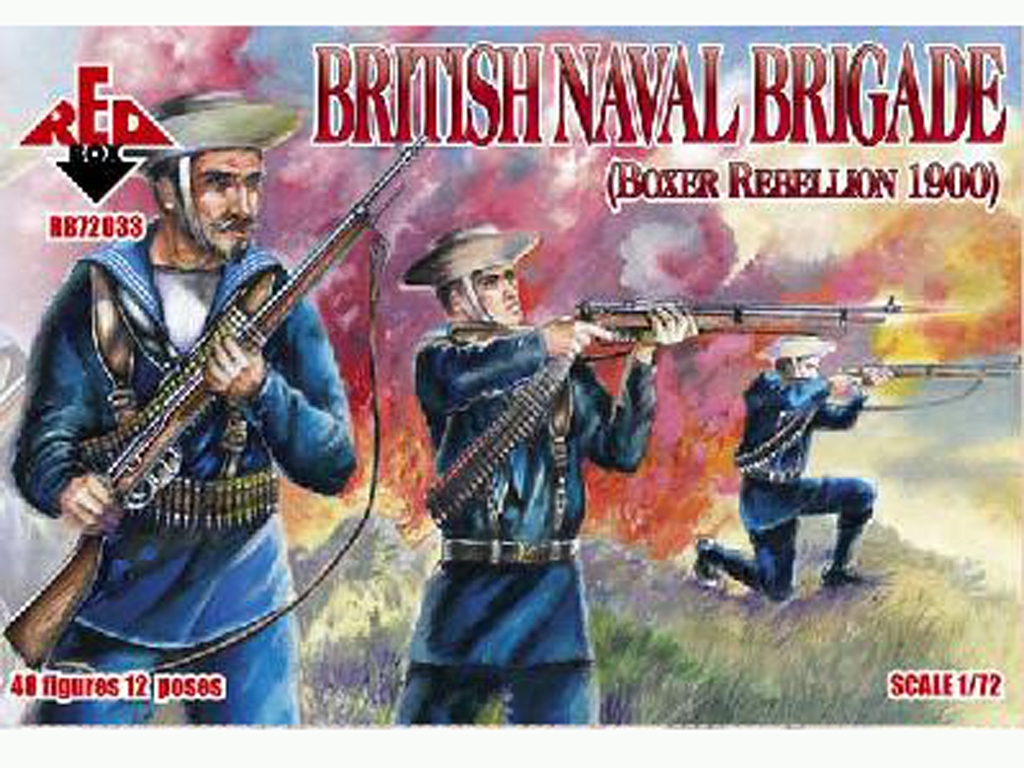 Brigada Naval Británica rebelión Boxer 1  (Vista 1)