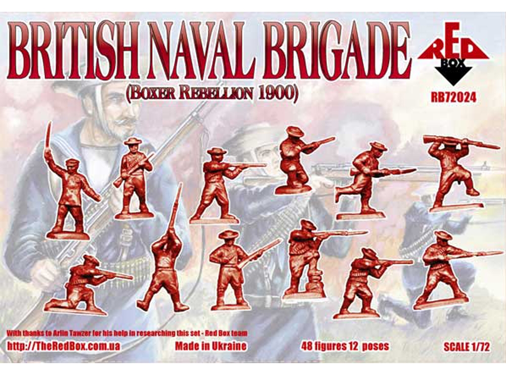 Brigada Naval Británica rebelión Boxer 1  (Vista 2)