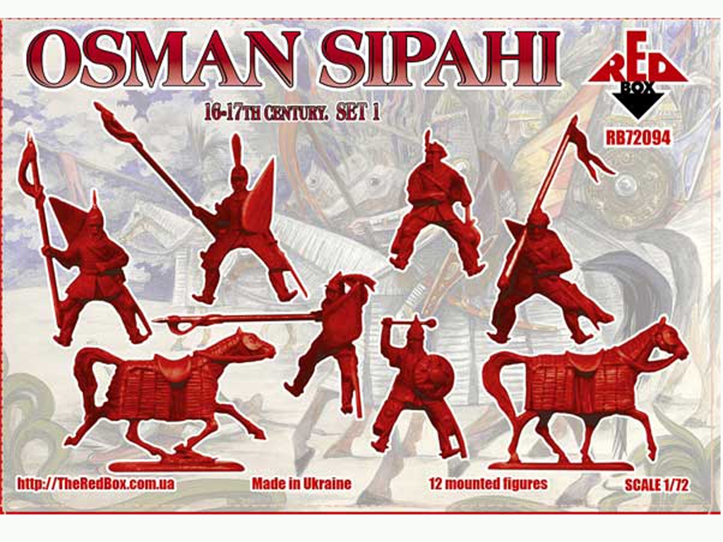 Osman Sipahi 16-17 siglo Set 1  (Vista 2)