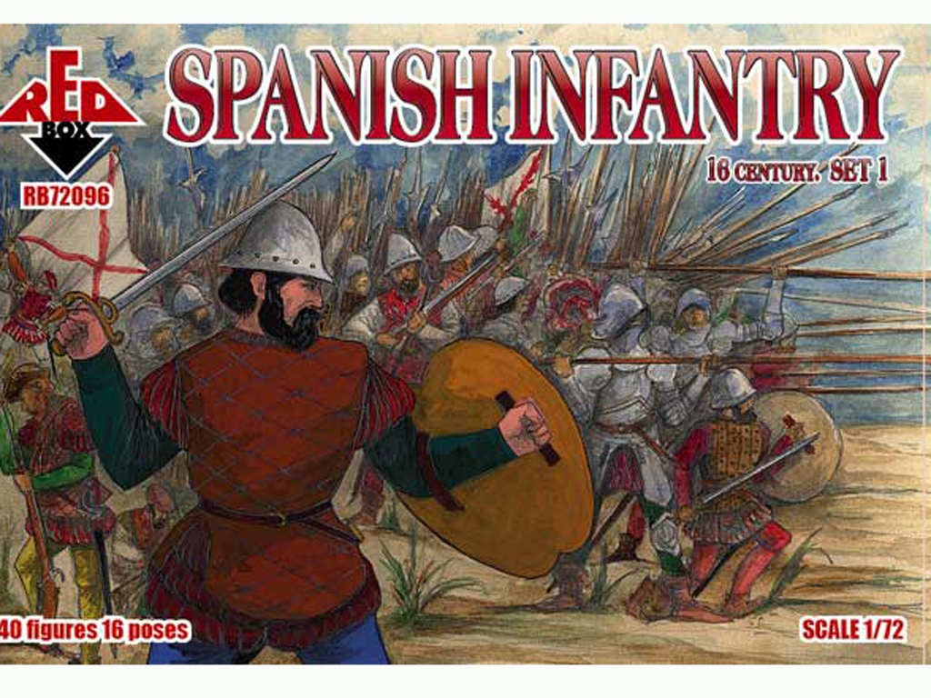 Infantería Español Set 1 Siglo 16  (Vista 1)