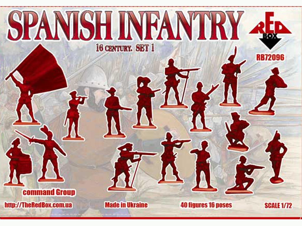 Infantería Español Set 1 Siglo 16  (Vista 2)