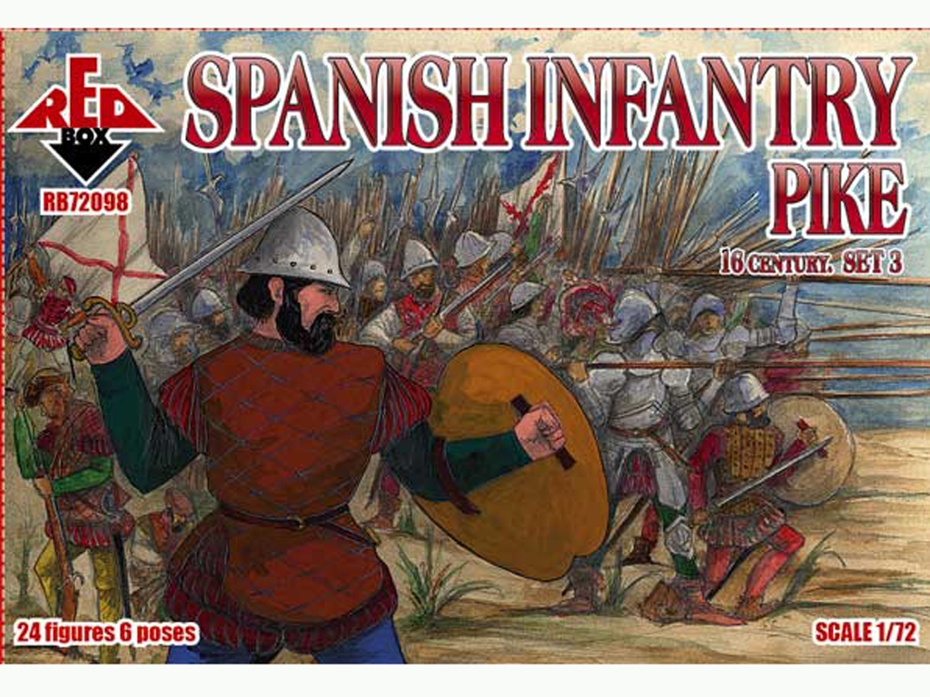 Infantería Español Set 3 Siglo XVI  (Vista 1)