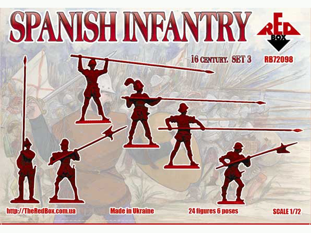 Infantería Español Set 3 Siglo XVI  (Vista 2)