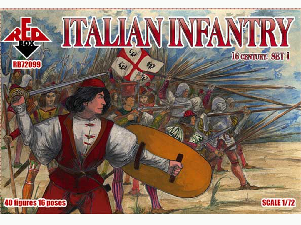 Infantería Italiana Set 1 Siglo XVI  (Vista 1)