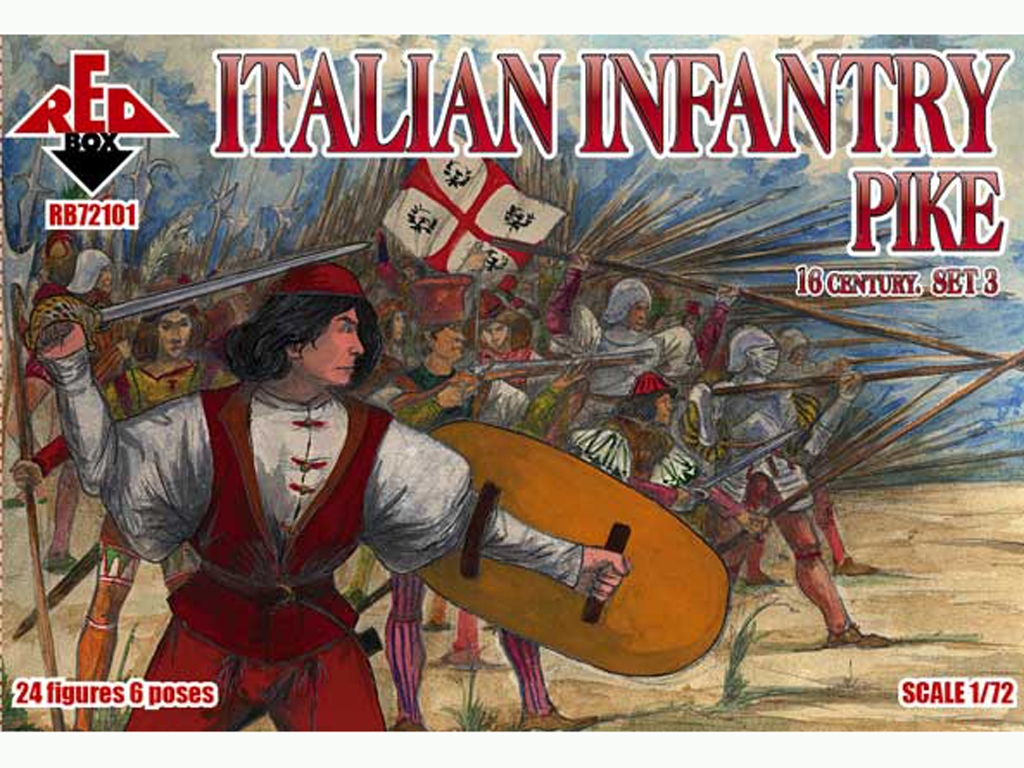 Infantería Italiana Set 3 Siglo XVI  (Vista 1)