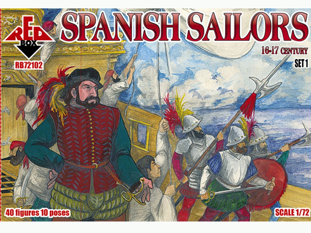 Marineros Españoles Siglo XVI-XVII  (Vista 1)