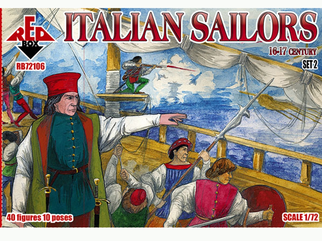 Marineros Italianos Set 2 Siglo XVI-XVII  (Vista 1)