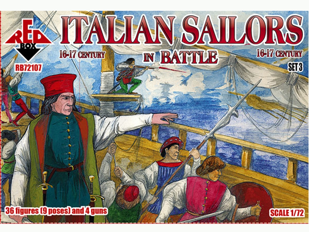 Marineros Italianos en Batalla Siglo XVI  (Vista 1)