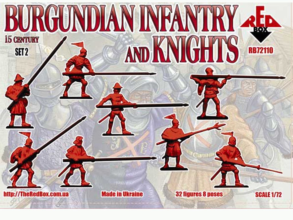 Infantería y Caballeros de Borgoña Set 2  (Vista 2)