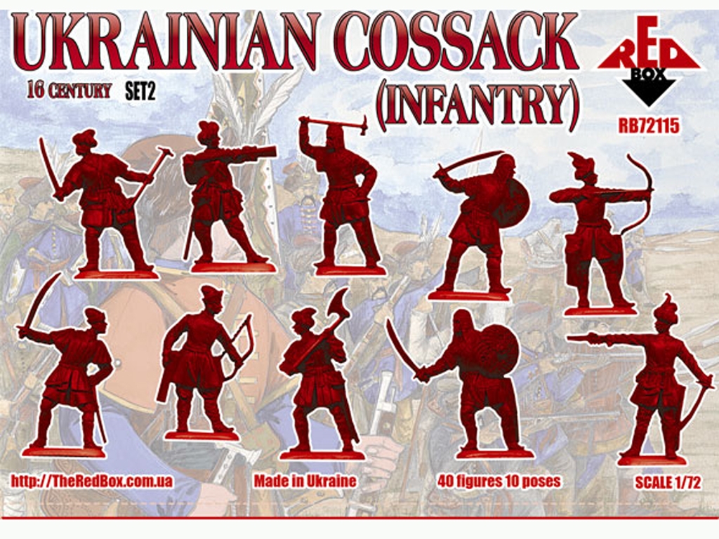 Infanteria Cosacos Ucrania Siglo XVI Set (Vista 4)