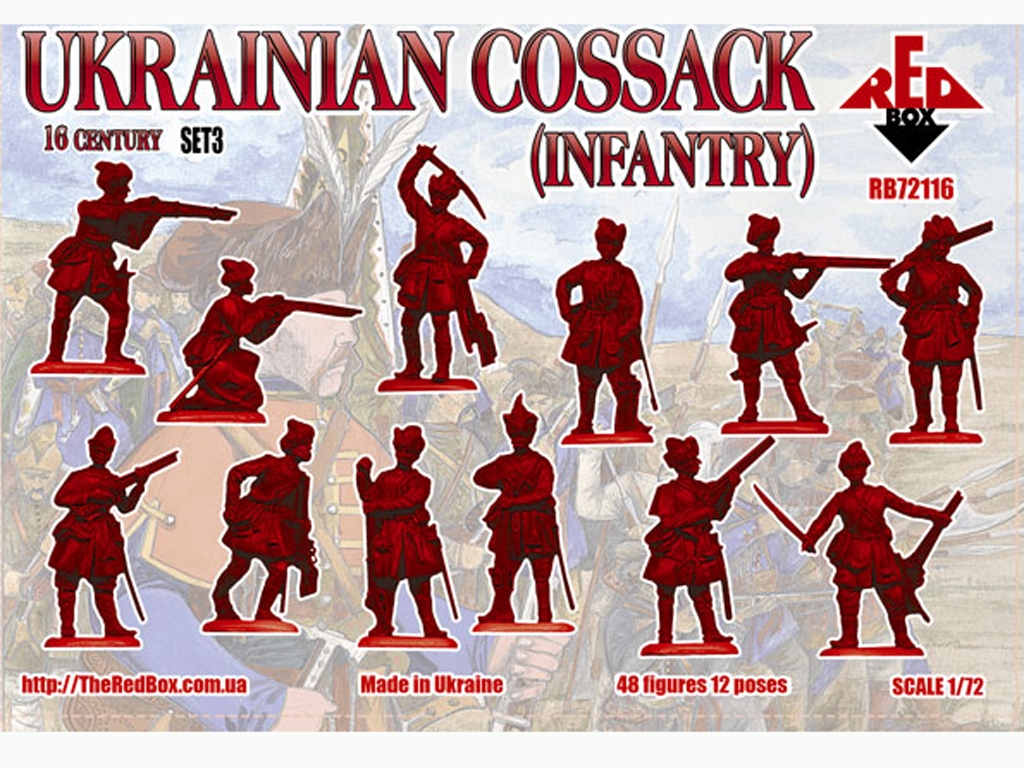Infanteria Cosacos Ucrania Siglo XVI Set  (Vista 2)