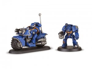 Space Marine Bike Attack  (Vista 2)