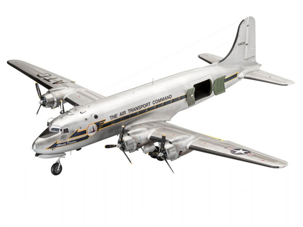 C-54D Berlin Airlift  (Vista 2)