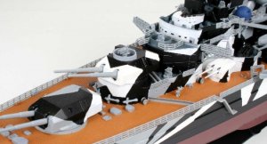 Acorazado Aleman Tirpitz  (Vista 4)