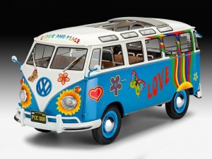 VW T1 Samba Bus Flower Power  (Vista 2)