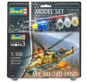 Model Set Mil Mi-24D Hind  (Vista 1)