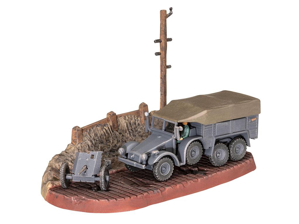 Krupp Protze KFZ 69 with 3,7cm PaK (Vista 2)