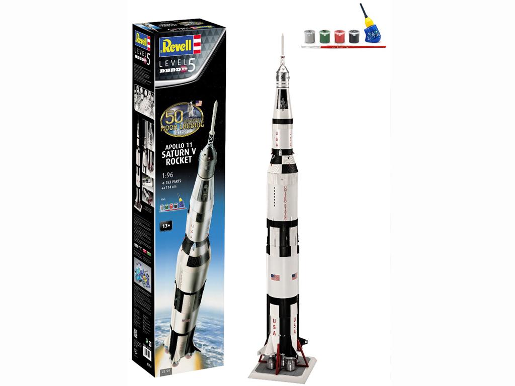 Apollo 11 Saturn V Rocket (Vista 1)