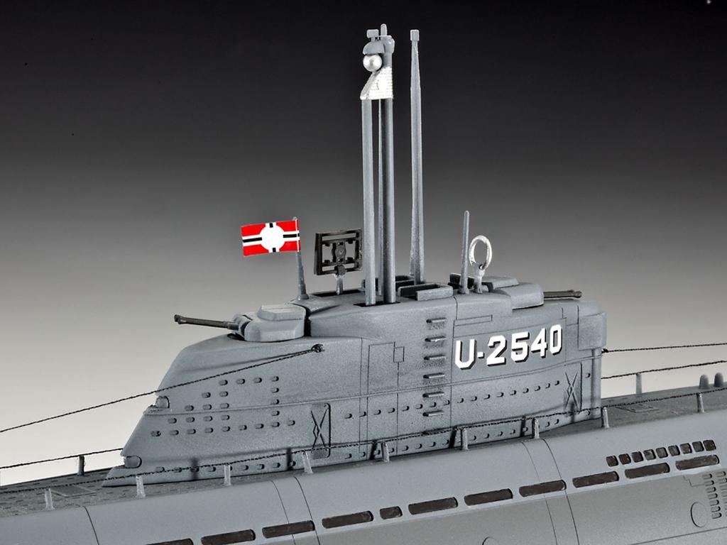 Submarino Aleman Tipo XXI, U-2540 (Vista 2)
