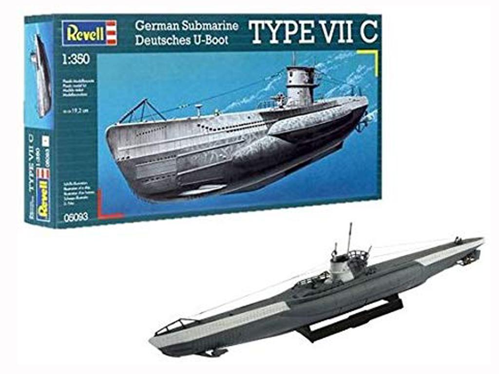 Submarino Aleman TYPE VII C (Vista 1)