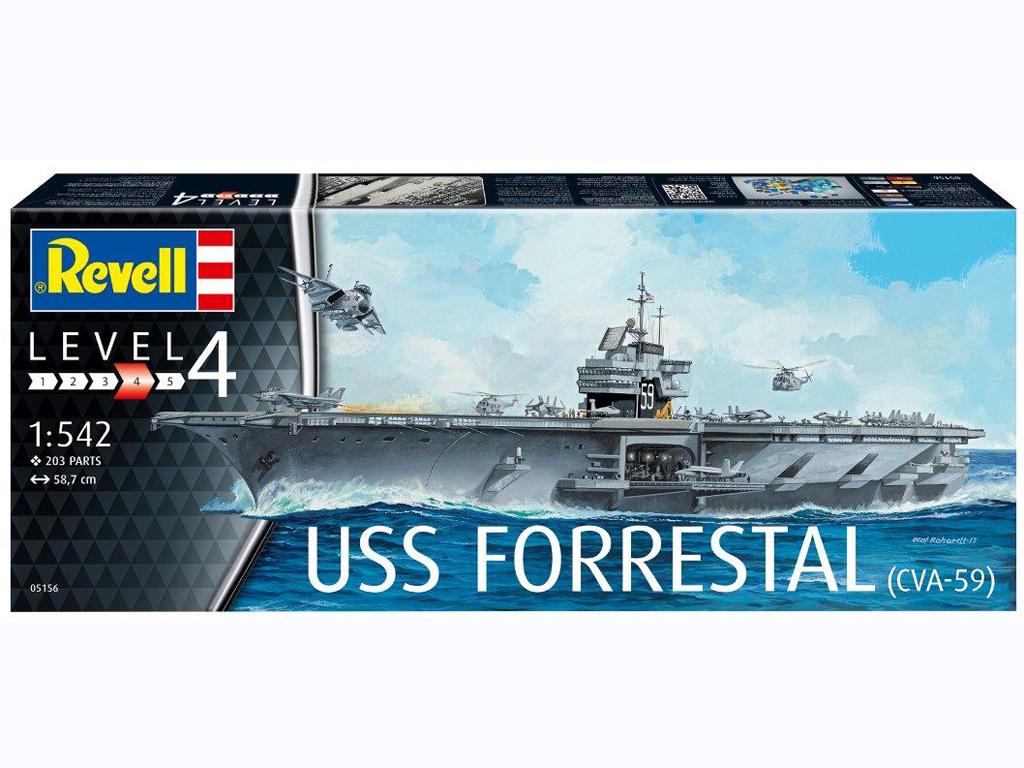 Aircraft Carrier USS Forrestal (Vista 1)