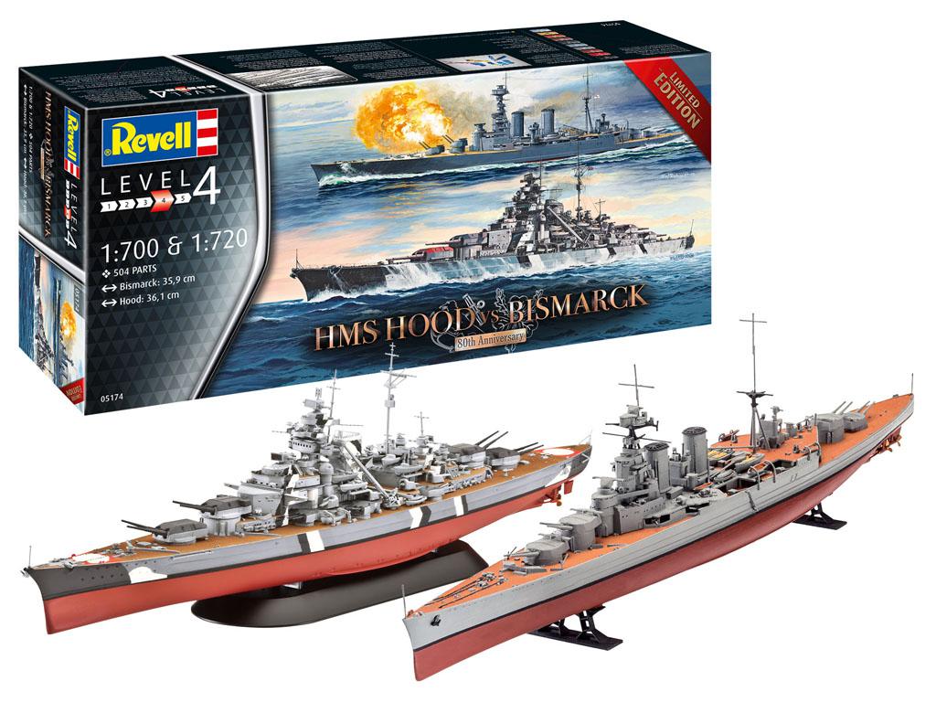 MS Hood vs. Bismarck - 80th Anniversary Limited Edition (Vista 1)
