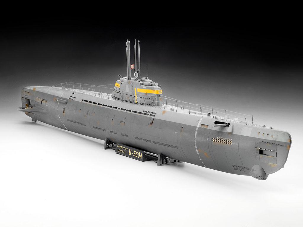 Submarino Alemán Tipo XXI (Vista 2)