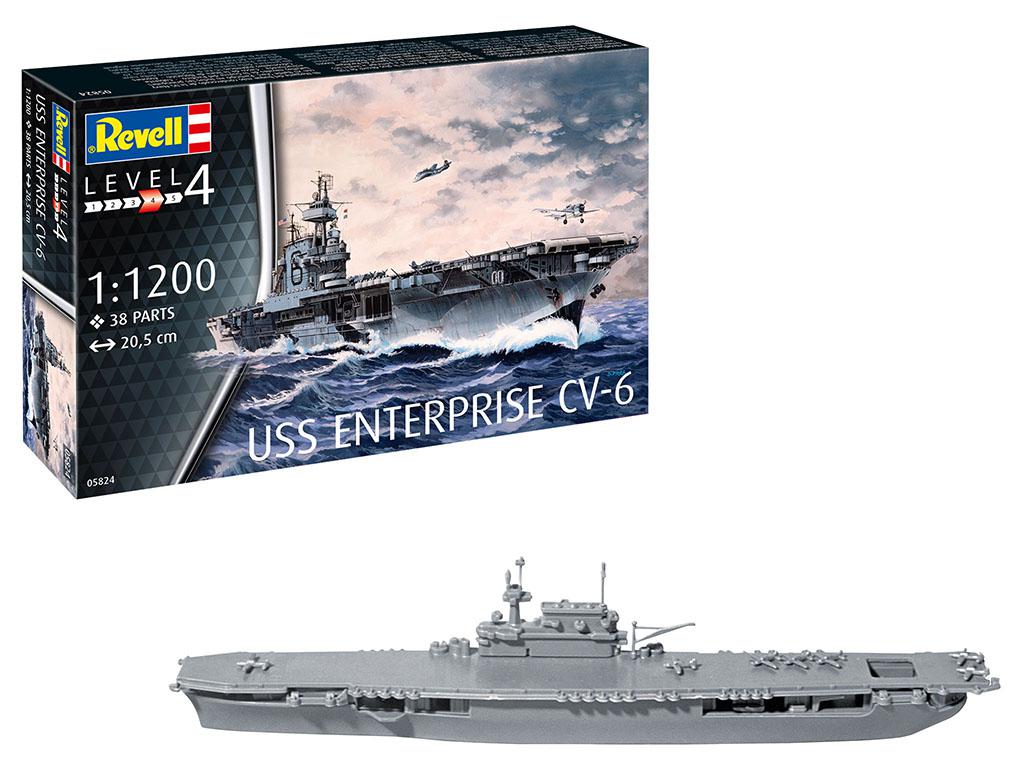 USS Enterprise CV-6 (Vista 1)