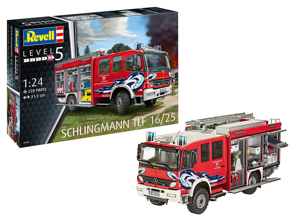Schlingmann TLF 16/25 Mercedes Benz Ateg (Vista 1)