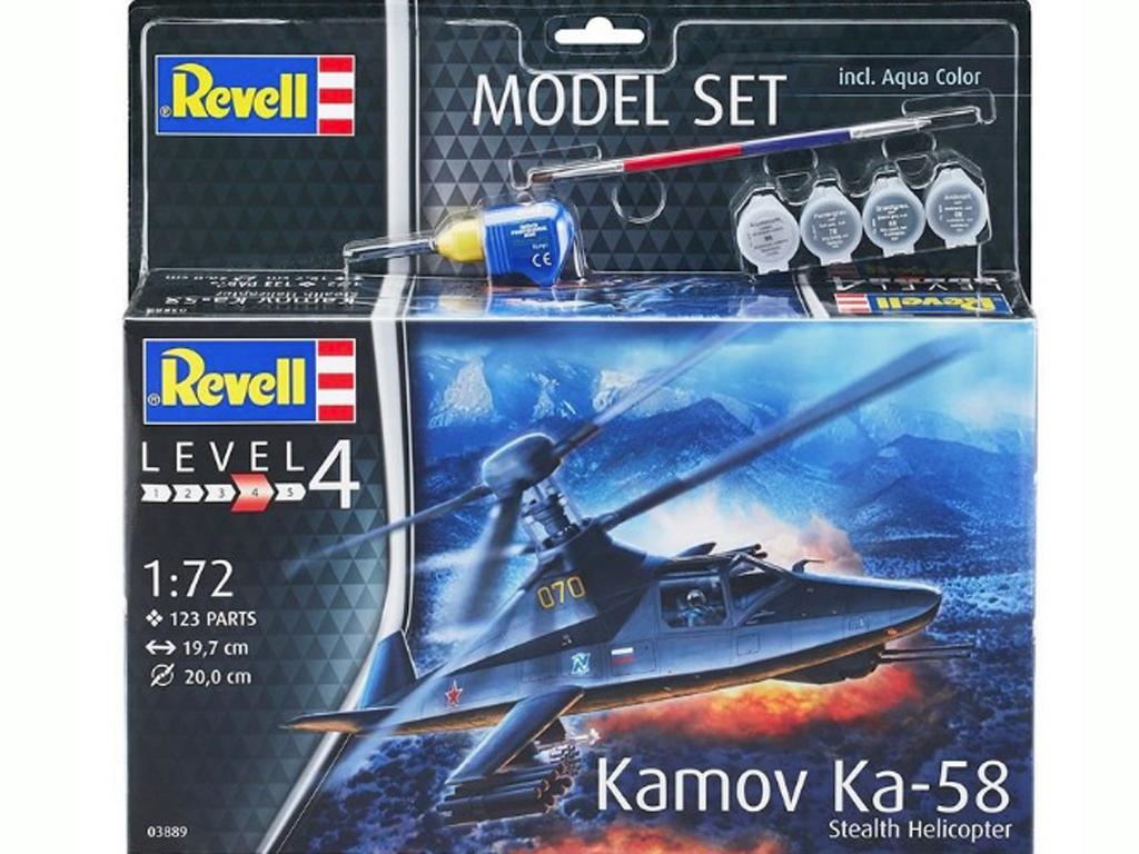 Model Set Kamov Ka-58 Stealth (Vista 1)