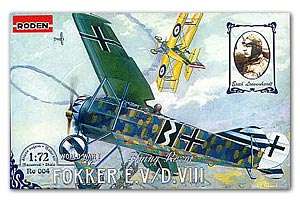 Fokker E.V/D.VIII  (Vista 1)