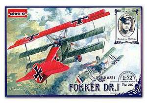 Fokker Dr.I  (Vista 1)